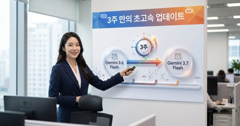 제미나이 3.7 Flash, 업무자동화에서 클로드 3배 앞선 이유-중소기업 AI 전환