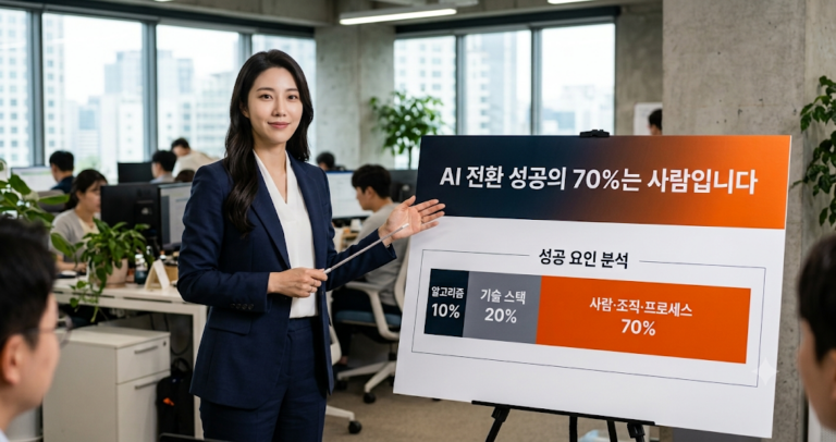 중소기업 AI 전환은 ‘사람 70%’가 좌우합니다 — BCG AI Value Gap 리포트 해설